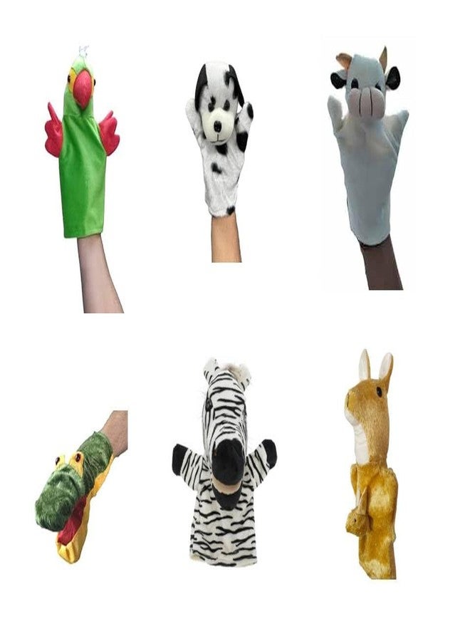 VARUSH Wild Animals & Birds Storytelling Hand Puppets, Hand Puppets for Kid's Learning Playing | Gift for Kids Hand Puppet Birds and Animals | Educational Storytelling Toys for Learning (25 pcs Set) - Image 3